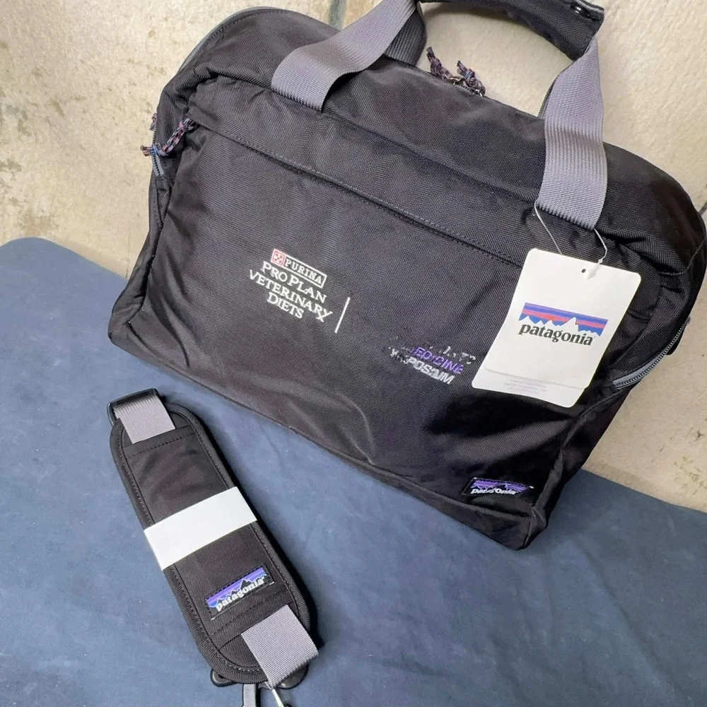 NEW Patagonia‎ Worn Wear Patagonia Headway Brief 22L Briefcase Bag  Strap Black